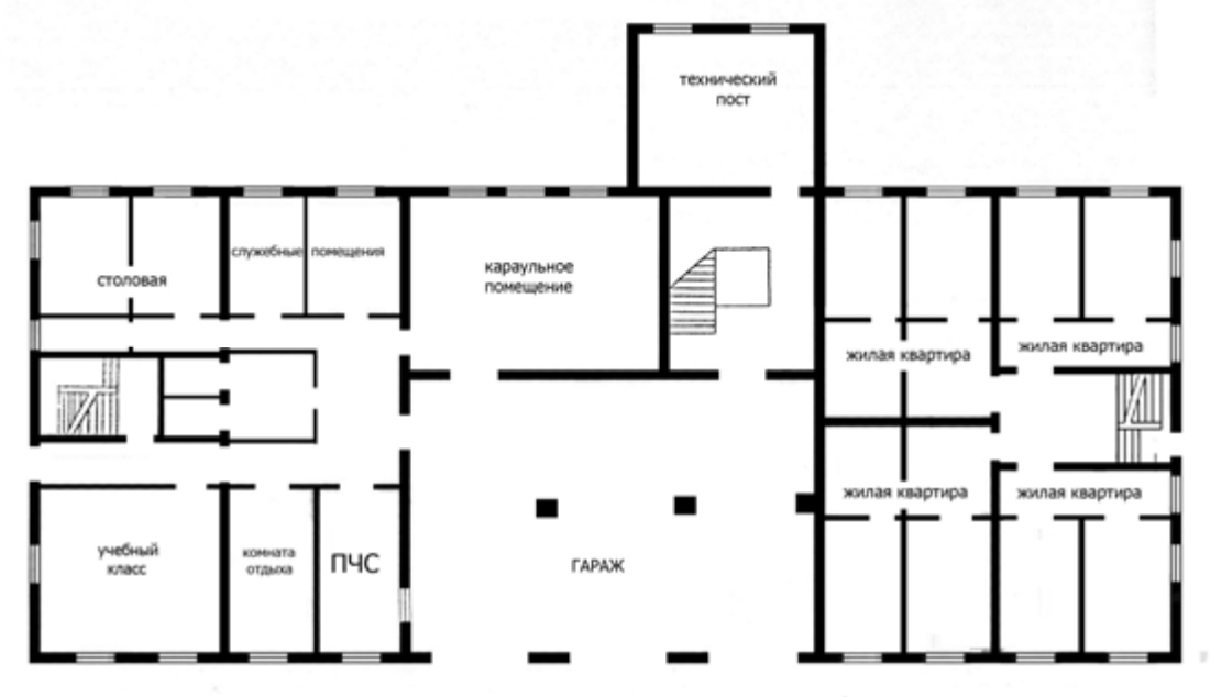 Ул. Карла Либкнехта, 46. Пожарная часть